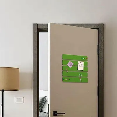 Image de Tableau d'affichage polyvalent autocollant, noir, pour la maison ou le bureau