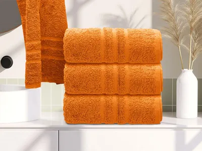 Produktbild von Handtuch Viola orange 50x100 cm