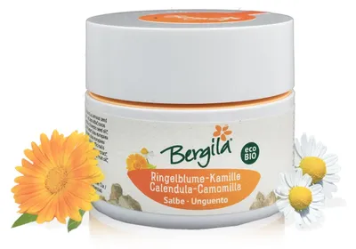 Produktbild von Ringelblumen - Kamillensalbe 50 ml. bio - Bergila