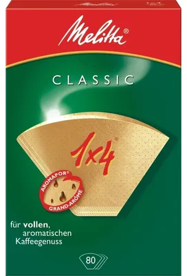 Produktbild von Melitta Aroma-Filtertüten 1x4, Haushaltswarenfilter, Braun