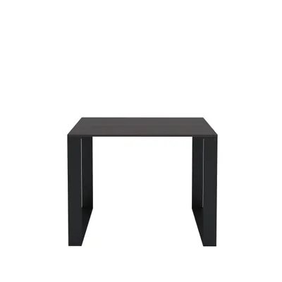 Obrázek produktu pro Stůl AKKE Wenge LOFT s černými nohami DxŠxV: 80x60x75 cm