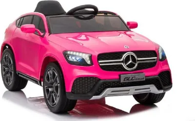 Produktbild von Kinderfahrzeug - Elektro Auto "Mercedes GLC" - lizenziert - 12V Akku,2 Motoren+ 2,4Ghz+Ledersitz+EVA-Pink