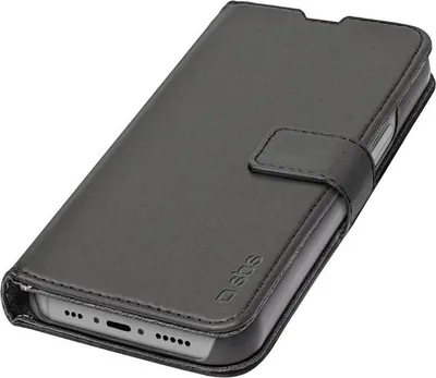 Zdjęcie produktu dla SBS Wallet Stand iPhone 15 Pro czarny (TEBKWALIP1561PK)