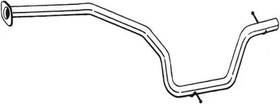 Produktbild von BOSAL Abgasrohr Auspuffrohr für FORD MONDEO IV Turnier (BA7) 850-163
