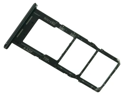 Produktbild von Samsung Galaxy A14 (SM-A146B) Sim Karten Halter Tray Fach, Schwarz