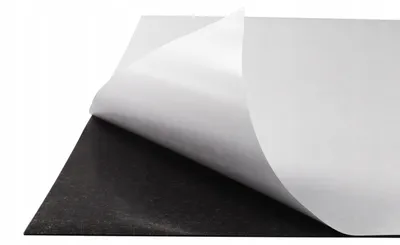 Produktbild von Ferrofolie A4 Selbstklebend 10 Stück Set Schwarz 0,5mm – Eisenfolie Haftgrund für Magnete Magnetwand Aufkleber