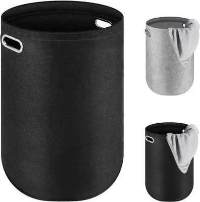 Image de Wasmand noir - filzene Wasmand, pliable, 80 litres