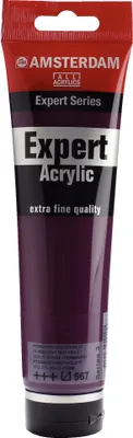 Produktbild von Amsterdam Expert Series Acrylfarbe in der Tube 150 ml - Permanentrotviolett 567