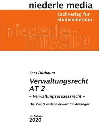 Image de Verwaltungsrecht AT 2 - VwGO
