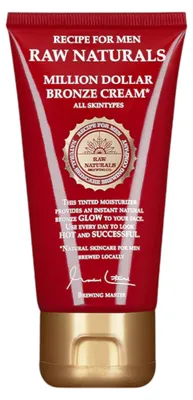 Obrázek produktu pro Raw Naturals, Million Dollar, 100 % veganský, krémový bronzer, 75 ml