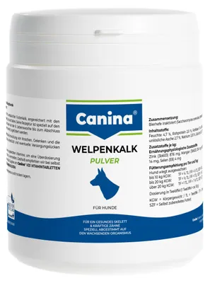 Image de Canina chaux pour chiots en poudre 900g