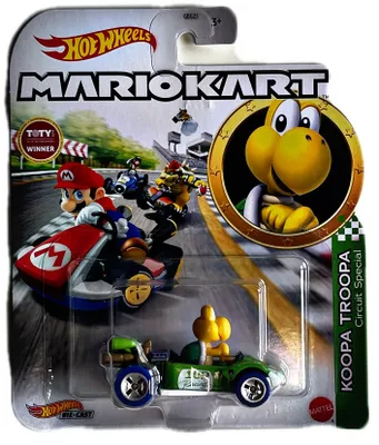 Produktbild von Hot Wheels Mario Kart KOOPA TROOPA/ CIRCUIT SPECIAL Vehicle, Auto, 3 Jahr(e), Blau, Grün, Gelb