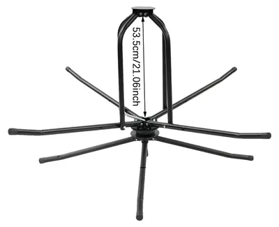 Produktbild von Fußbodenheizungsrohrwickler, verstellbares Design, langlebige Stahlkonstruktion, schwarz