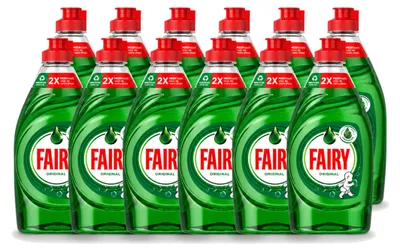 Produktbild von 12 x Fairy Original Spülmittel - 320 ml - Vorteilspackung - 12 Stücke