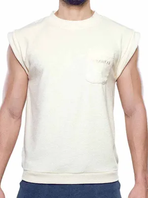 Produktbild von Supawear Terry Toweling Tank Top Off White