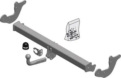 Produktbild von BRINK 687200 Anhängerkupplung 2500kg Max passend für MERCEDES-BENZ V-Klasse (W447) VITO Kasten (W447) VITO Tourer (W447) VITO Mixto (W447)