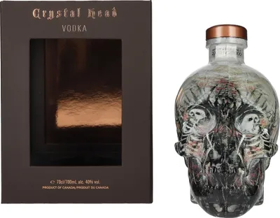 Produktbild von Crystal Head Vodka John Alexander Artist Series 40% Vol. 0,7l in Geschenkbox