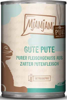 Image de Mjamjam pur plaisir de la viande bonne dinde pure 400gx6