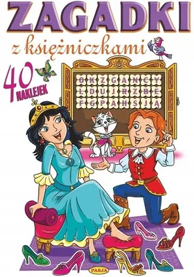 Zdjęcie produktu dla Zagadki z Księżniczkami Kolorowanka dla Dzieci