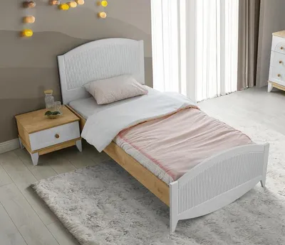 Obrázek produktu pro Útulná postel a praktický noční stolek - ideální do dětského pokoje