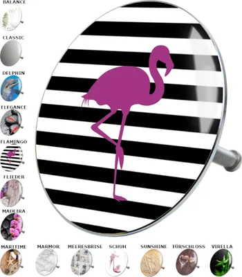 Produktbild von SANILO® Badewannenstöpsel, Flamingo