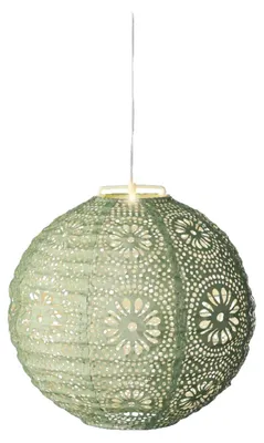 Obrázok produktu pre Solárna lampa OttoSimon na osvetlenie záhrady, zelená vonkajšia lampa