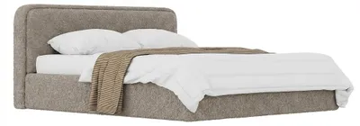 Obrázek produktu pro Čalouněná postel DreamLux Grand 140 x 200 cm s roštem a úložným prostorem látka Abriamo 3, Obrázek vytvořený pomocí AI