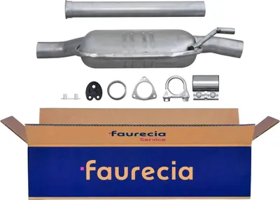 Immagine prodotto di HELLA 8LC 366 025-341 Silenziatore centrale Silenziatore adatto per MERCEDES-BENZ berlina (W124) W124 modello T (S124) Classe E berlina (W124)