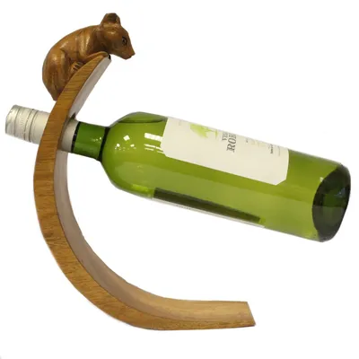 Imagen del producto de Soporte de Botellas de Vino - Ratón