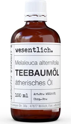 Produktbild von Teebaumöl (100ml) - naturreines, ätherisches Öl von wesentlich