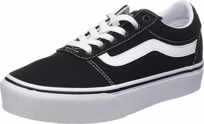 Produktbild von Vans WM Ward Platform Leinenschuh Schwarz