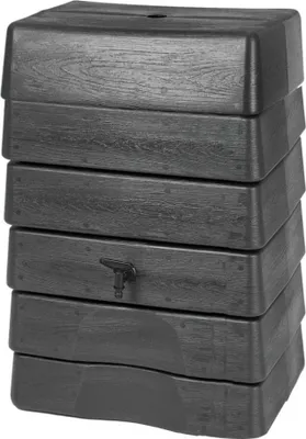 Produktbild von NATURE Regenwassertank (Serie 320), Mauermodell - HDPE, 276 L, Anthrazit