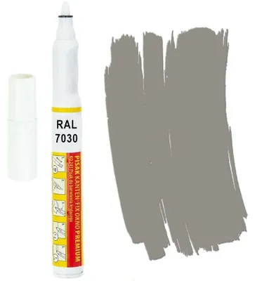 Produktbild von Kanten FIX RAL 7030 Steingrau Retuschierstift – Fenster, Türen, Möbel, PVC