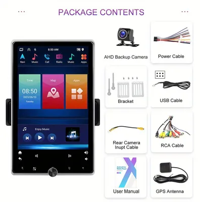 Produktbild von Android 15.0 Autoradio – Autoradio – Multimediasystem – Navigationssystem