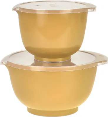 Produktbild von Rosti Schüssel-Set Margrethe New 4-tlg., Durostima, Curry, 1.5 + 3 L, 29937