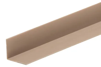 Zdjęcie produktu dla Taśma przypodłogowa PVC 24x28mm Cezar Brązowy Mat 15m