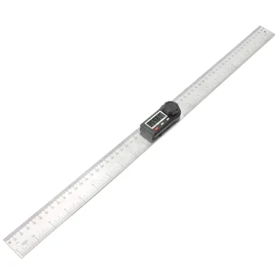 Zdjęcie produktu dla Kątomierz, goniometr, kątomierz, kątomierz 0-360°, linijka, linijka stolarska