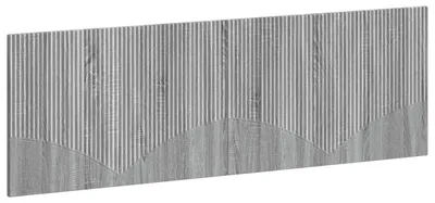 Immagine prodotto di vidaXL Testiera da parete, finitura Sonoma grigio, realizzata in legno composito