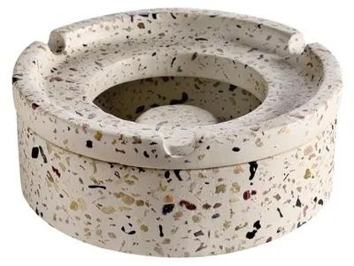 Produktbild von APS-Germany 00557, Rund, Weiß, Beton, 10,5 cm, 50 mm