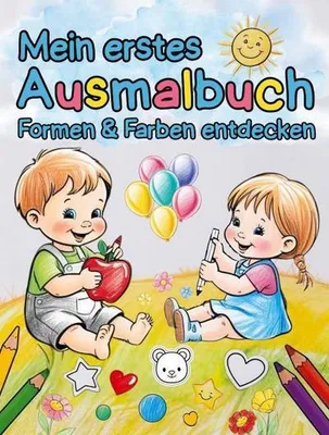 Produktbild von Mein erstes Ausmalbuch für Kinder ab 2 Jahre