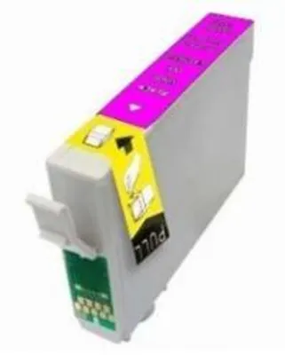 Image de Cartouche d'encre compatible avec avec Epson T0713 magenta pour Stylus D120 D78 D92 DX4000 DX4050 DX4400 DX4450 DX5000 DX5050 DX5500 DX6000 DX6050...