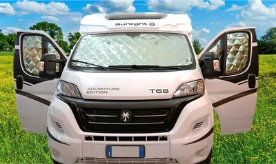 Produktbild von Thermomatten 5-teilig passend für VW LT bis Bj. 1996 Fahrerhaus Innenisolierung