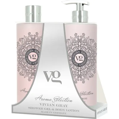 Produktbild von VIVIAN GRAY 2013 Aroma Selection Duschgel & Body Lotion Lotus & Rose (1000 ml)