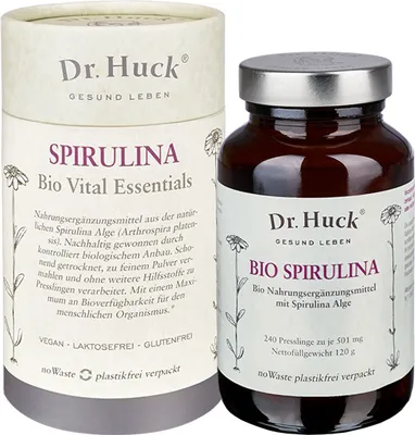 Zdjęcie produktu dla Kapsułki Dr Huck® Spirulina Wegańskie
