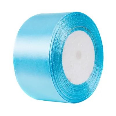 Produktbild von Hellgoldenes Satinband 50mm - 32mb