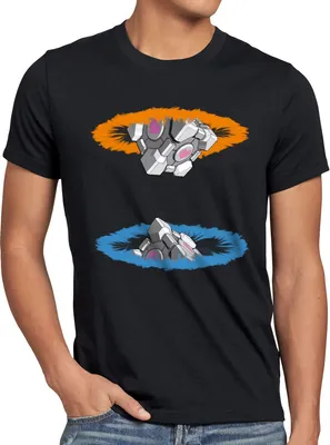 Produktbild von style3 Companion Cube Herren T-Shirt, Größe:4XL, Farbe:Schwarz