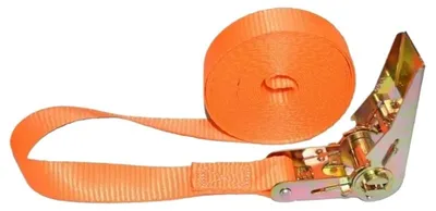 Image de Sangle de fixation de 1 mètre - Pour le transport - Orange