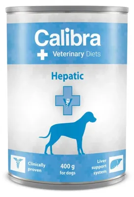 Zdjęcie produktu dla CALIBRA mokra karma dla psa Veterinary Diet Dog Hepatic 400g
