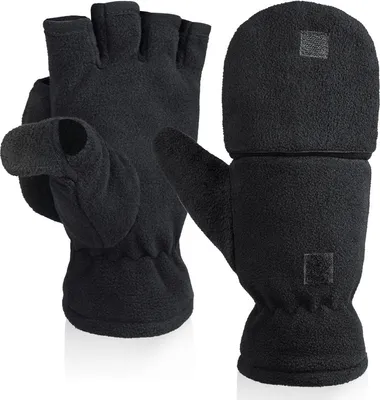 Obrázok produktu pre INF Bezprstové polar fleece rukavice / zimné palčiaky 2 v 1 M
