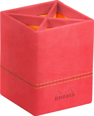 Produktbild von Rhodia Stifteköcher 8x11 koralle